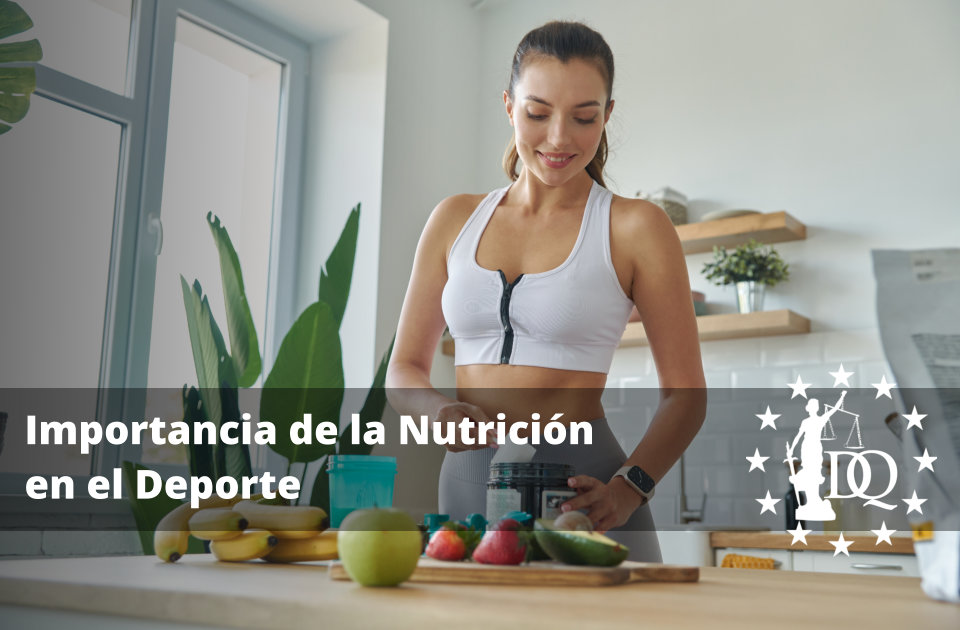 Importancia de la Nutrición en el Deporte Importancia de la Nutrición en el Deporte