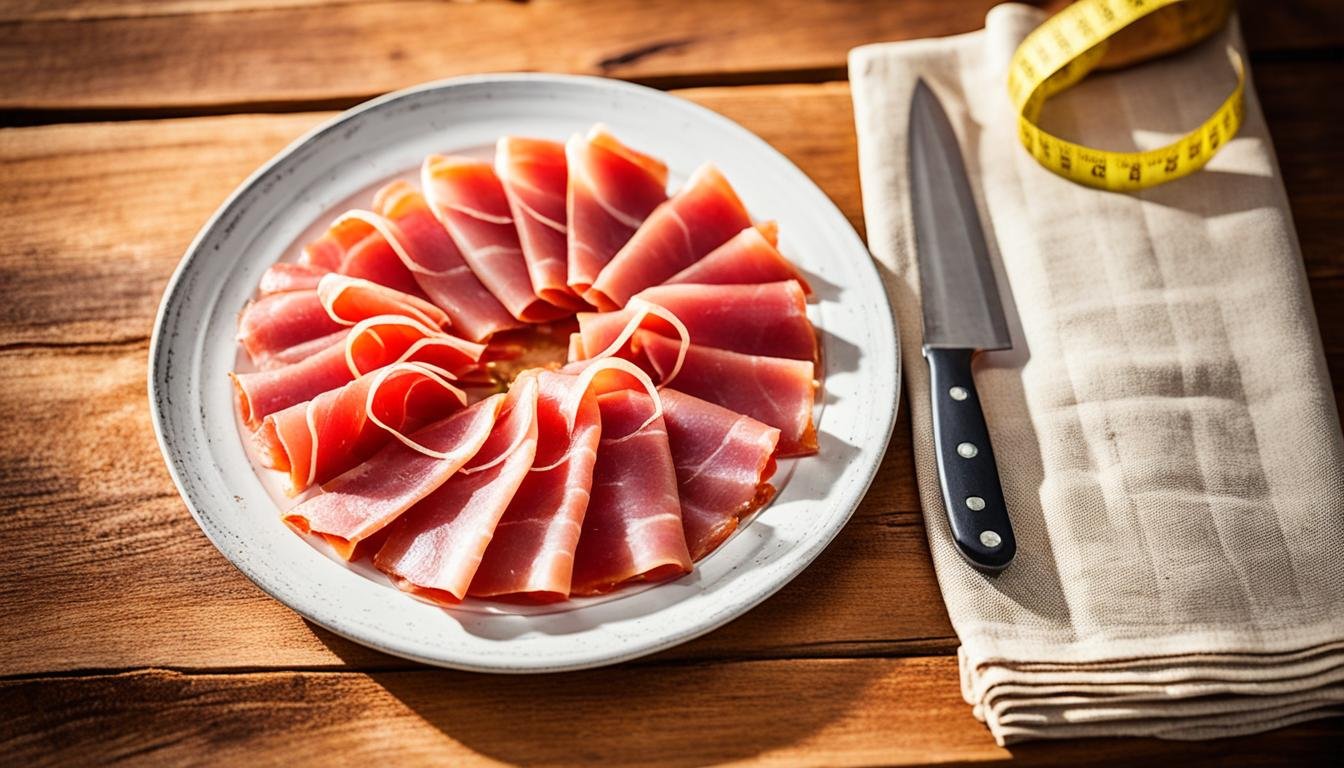 Cuánto engorda el jamón serrano