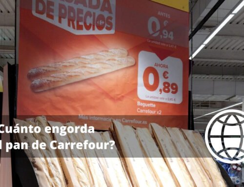 ¿Cuánto engorda el pan de Carrefour?